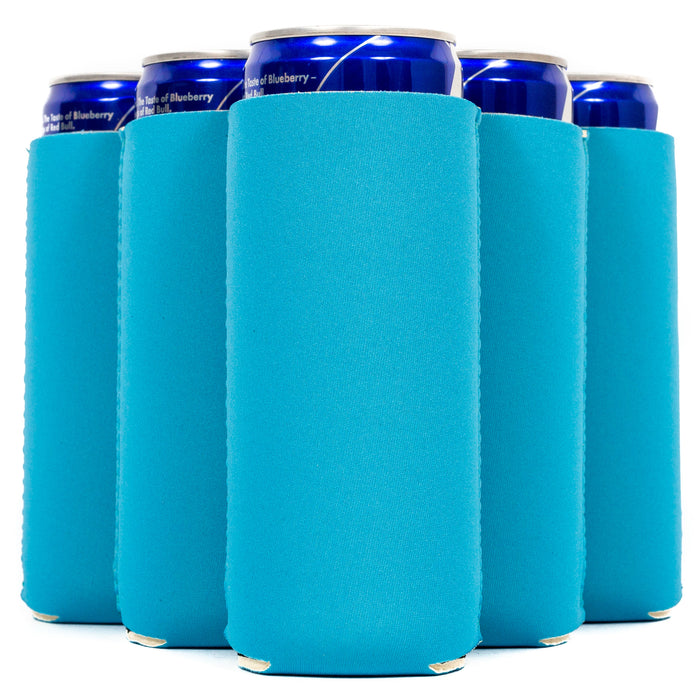 Slim Blank Can Coolers, Skinny Coolie 4mm Neoprene - 100 Pack