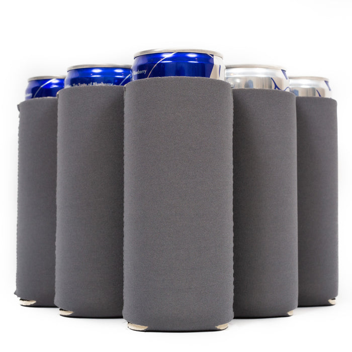 Slim Blank Can Coolers, Skinny Coolie 4mm Neoprene - 100 Pack