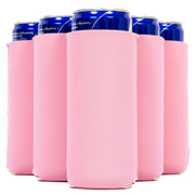 Slim Can Cooler Sleeves, Premium 4mm Skinny Can Coolers Neoprene 24 Pack - QualityPerfection