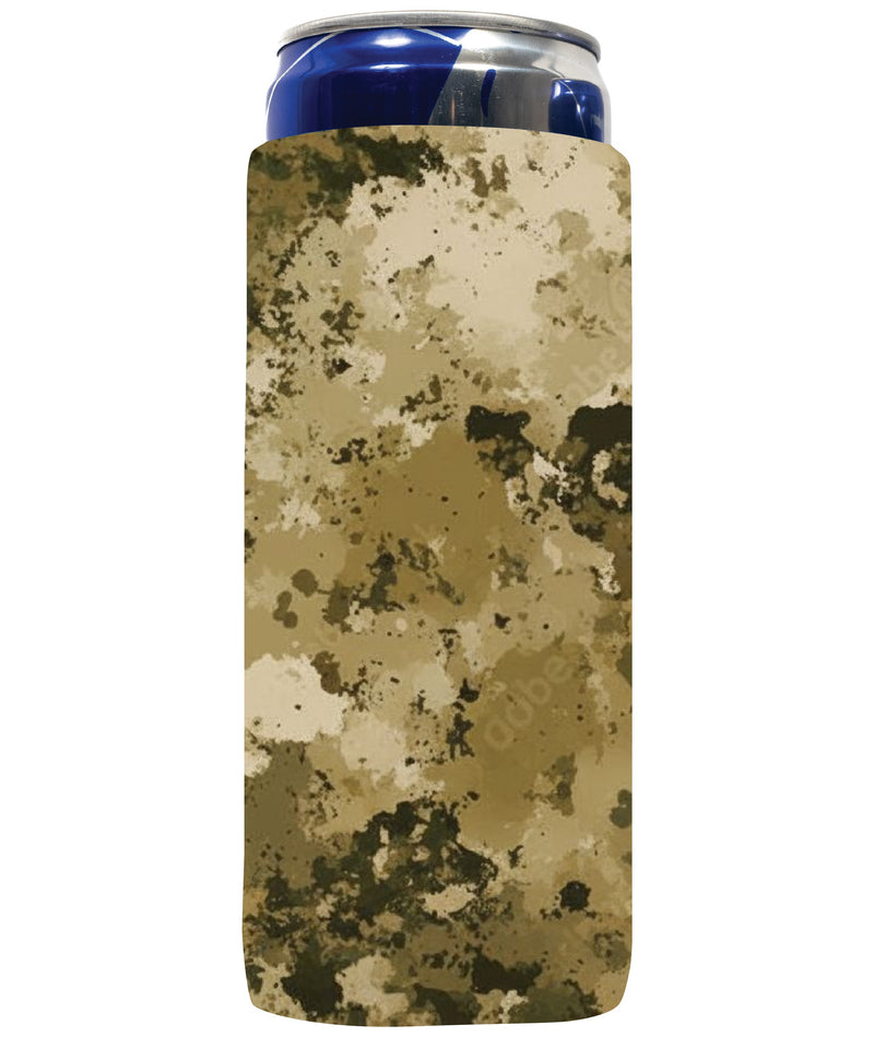 Slim Can Cooler Sleeves, Neoprene 4mm Pattern - 1 Unit