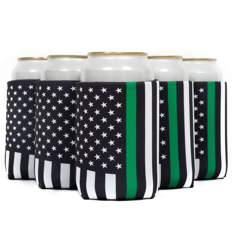 Pattern Regular  Coozies 4mm Neoprene Bulk 12 oz - 24, 12, 6 units