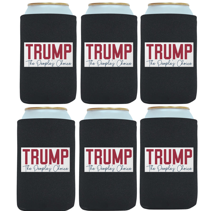 President Trump - 8 Designs - Regular 12 oz Can Sleeves, Neoprene 4mm - 1,2 and 6 units