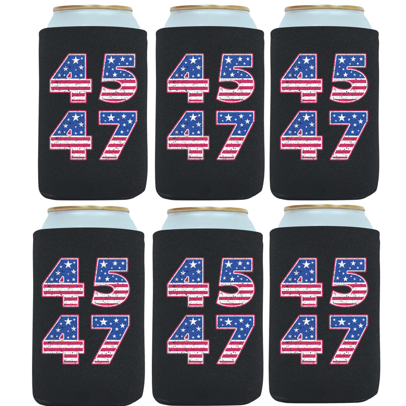 President Trump - 8 Designs - Regular 12 oz Can Sleeves, Neoprene 4mm - 1,2 and 6 units