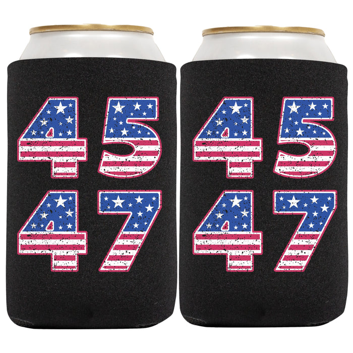 President Trump - 4 Designs - Regular 12 oz Can Sleeves, Neoprene 4mm - 1,2 and 6 units