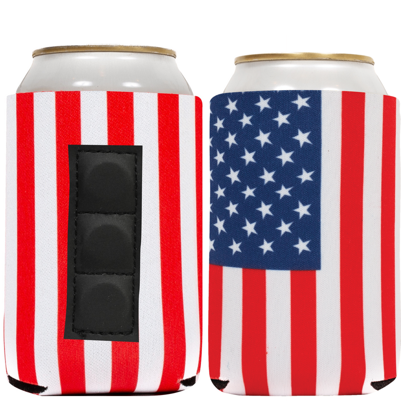 Magnetic Can Cooler 12 oz Blank Regular Neoprene 4mm Thick - 48 Units Bulk - 3 magnets