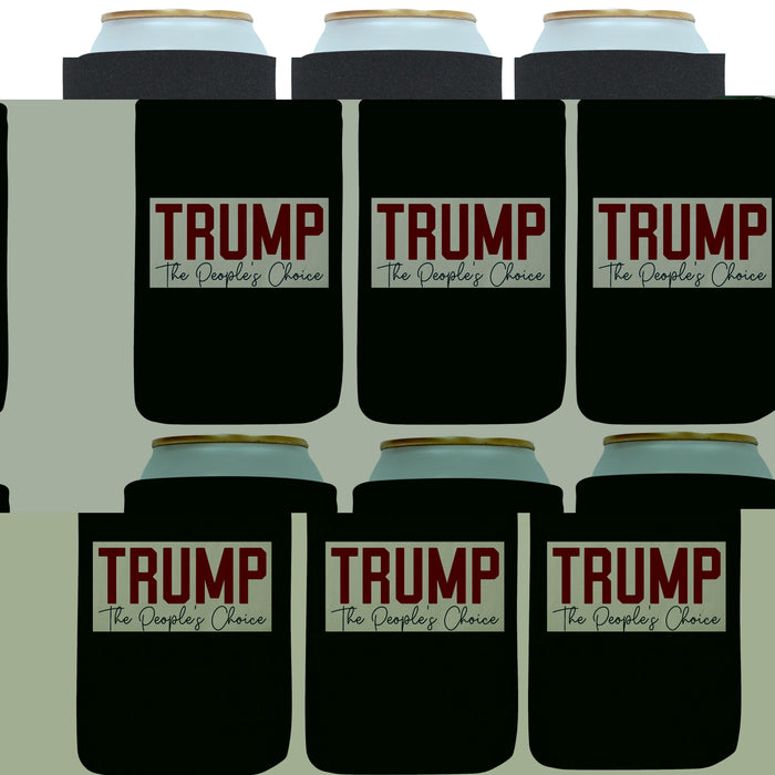 President Trump - 4 Designs - Regular 12 oz Can Sleeves, Neoprene 4mm - 1,2 and 6 units