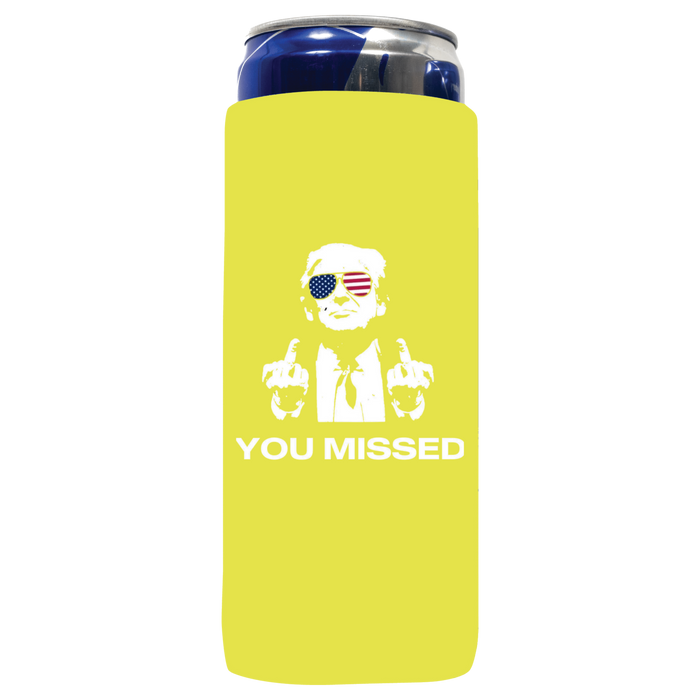 You Missed Slim Can Cooler Sleeve, Neoprene 4mm - 1 unit