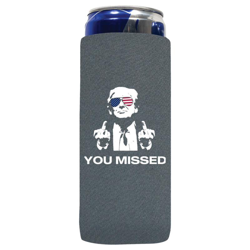 You Missed Slim Can Cooler Sleeve, Neoprene 4mm - 1 unit