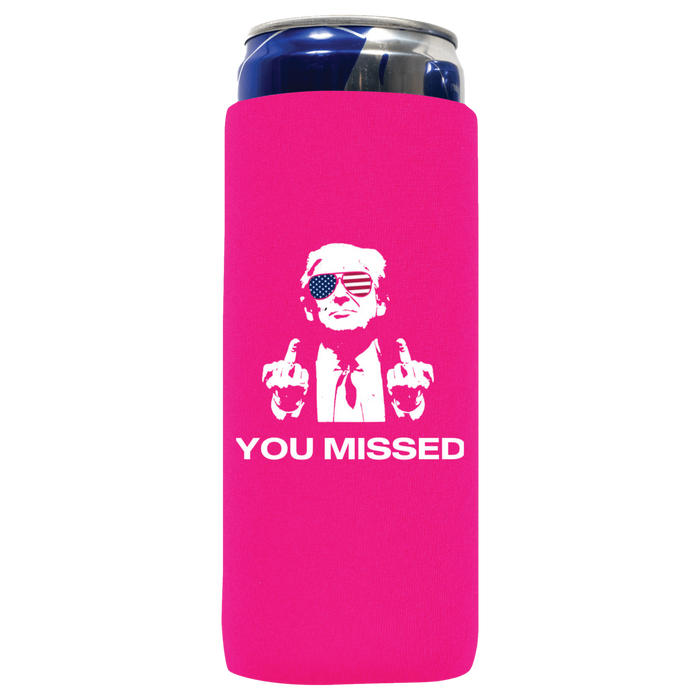 You Missed Slim Can Cooler Sleeve, Neoprene 4mm - 1 unit