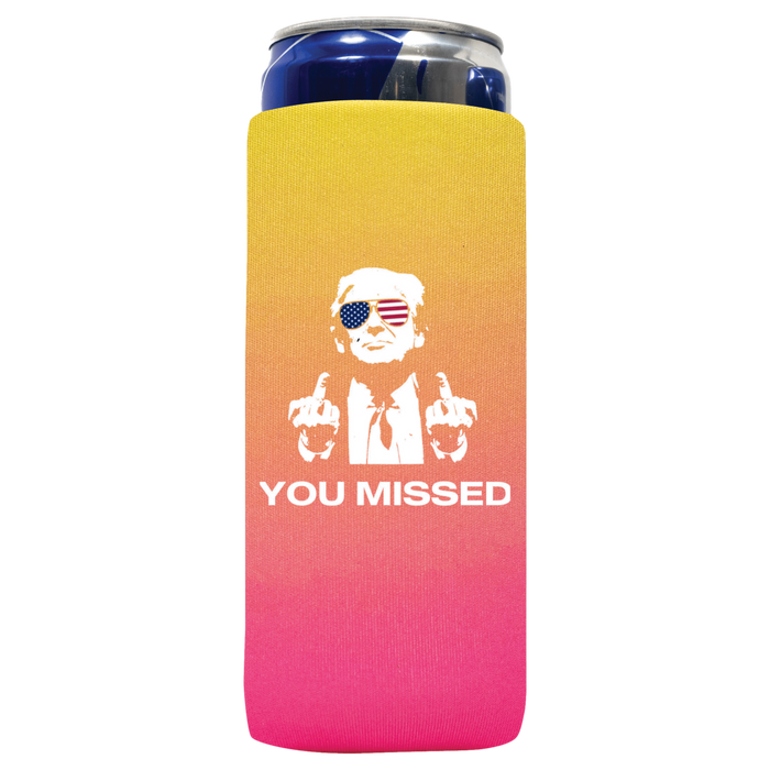 You Missed Slim Can Cooler Sleeve, Neoprene 4mm - 1 unit