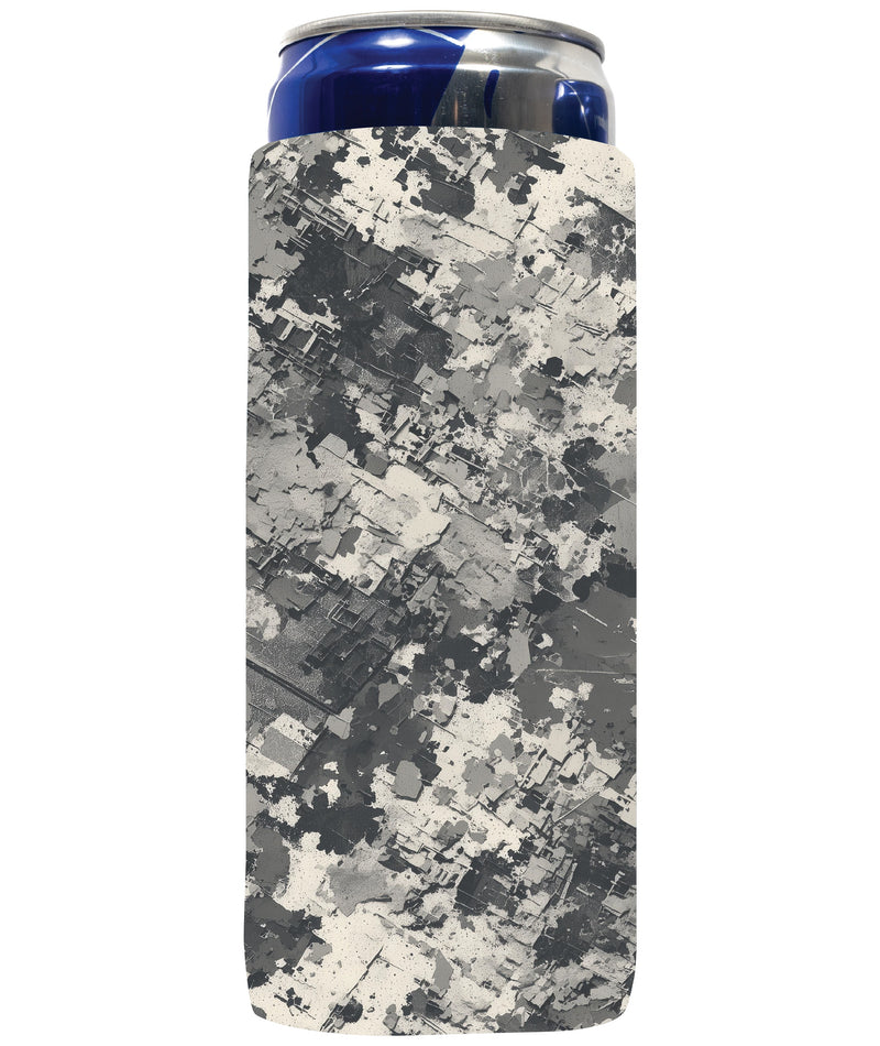 Slim Can Cooler Sleeves, Neoprene 4mm Pattern - 1 Unit