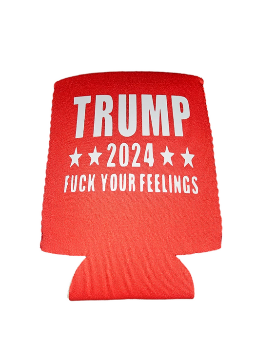 Trump 2024 Regular Can Koozie© Sleeves, Neoprene 4mm - Made To Order -Custom 1 Color Ink