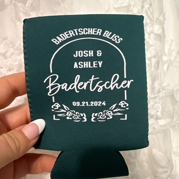 25 Units Custom Magnetic Can Cooler Sleeve Regular 12oz, 4mm Neoprene | QualityPerfection