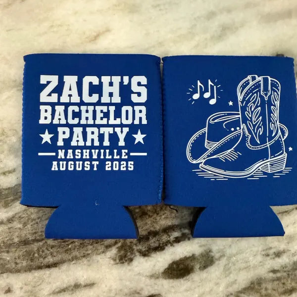 25 Units Custom Magnetic Can Cooler Sleeve Regular 12oz, 4mm Neoprene | QualityPerfection