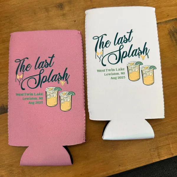 25 Units Custom Magnetic Can Cooler Sleeve Regular 12oz, 4mm Neoprene | QualityPerfection