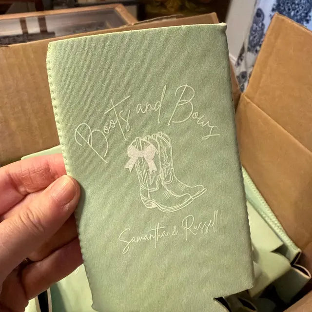 25 Units Custom Magnetic Can Cooler Sleeve Regular 12oz, 4mm Neoprene | QualityPerfection