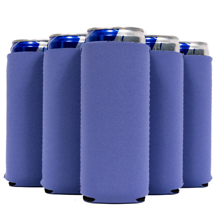 Slim Can Cooler Sleeves, Premium 4mm Skinny Can Coolers Neoprene 1, 6 and 12 Pack - QualityPerfection