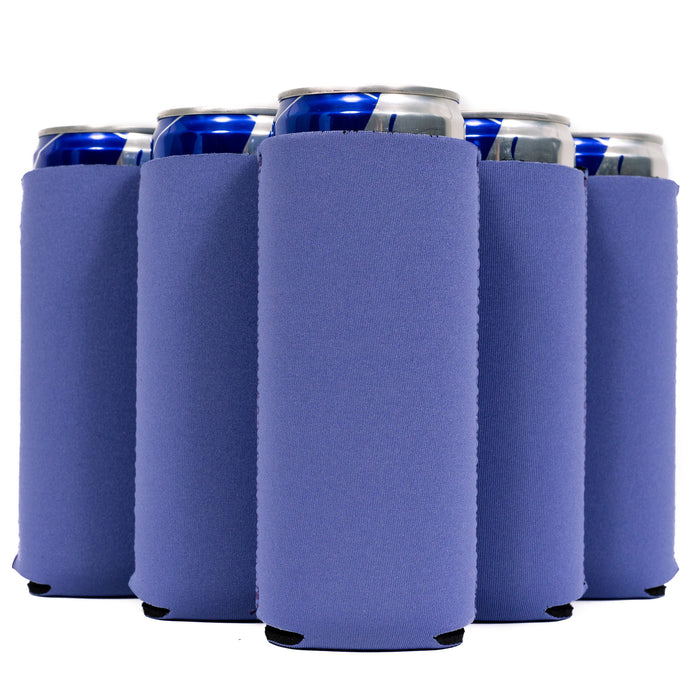 Slim Blank Can Coolers, Skinny Coolie 4mm Neoprene - 100 Pack