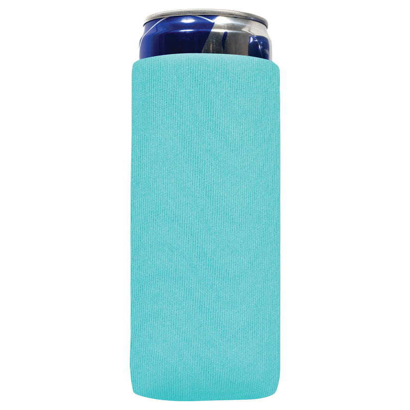Slim Blank Can Cooler Sleeves, 4mm Skinny Neoprene - 1, 6 Units