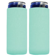 Slim Can Cooler Sleeves, Premium 4mm Skinny Can Coolers Neoprene 1, 6 and 12 Pack - QualityPerfection
