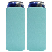 Slim Can Cooler Sleeves, Premium 4mm Skinny Can Coolers Neoprene 1, 6 and 12 Pack - QualityPerfection