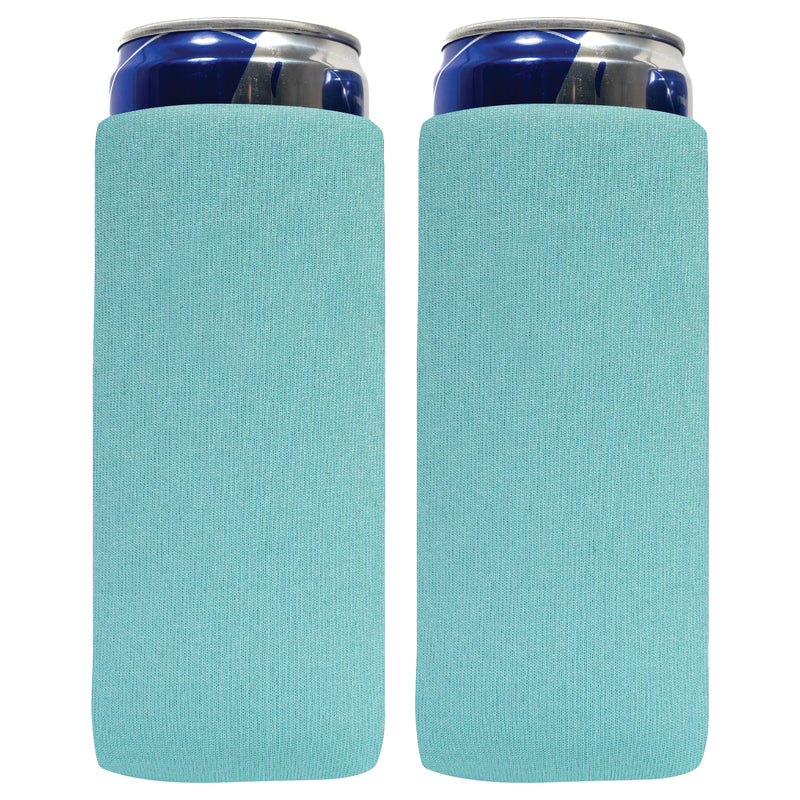 Slim Can Cooler Sleeves, Premium 4mm Skinny Can Coolers Neoprene 1, 6 and 12 Pack - QualityPerfection