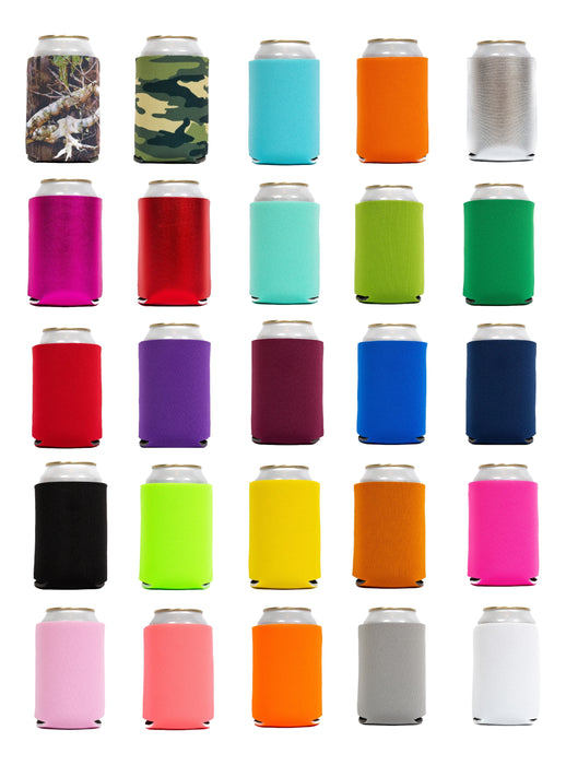200 Can Cooler Sleeve, Wholesale Foam Insulated Regular 12 oz Can - QualityPerfection