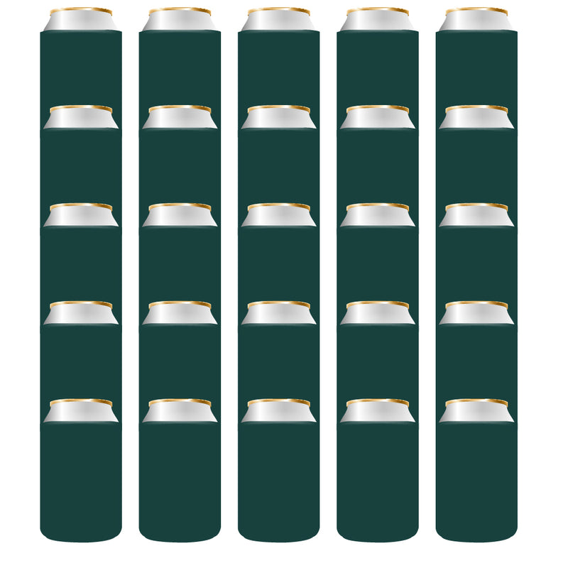 100 Can Coolers Sleeve, Wholesale Foam Insulated Regular 12 oz Can - QualityPerfection