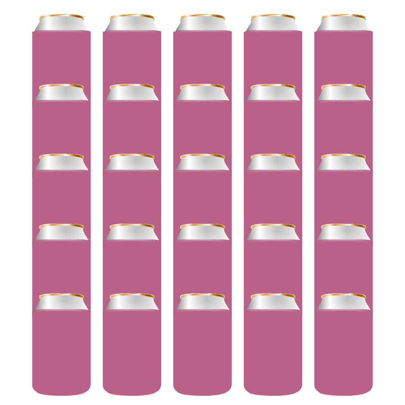 100 Can Coolers Sleeve, Wholesale Foam Insulated Regular 12 oz Can - QualityPerfection