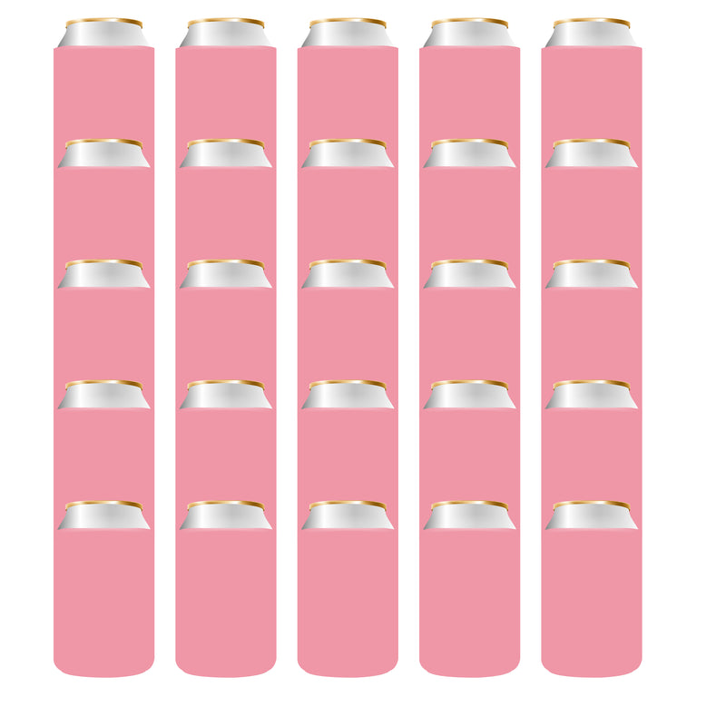 Blank Can Cooler Sleeves Foam Regular 12 oz Can - Package of 100, Bulk