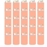 100 Can Coolers Sleeve, Wholesale Foam Insulated Regular 12 oz Can - QualityPerfection