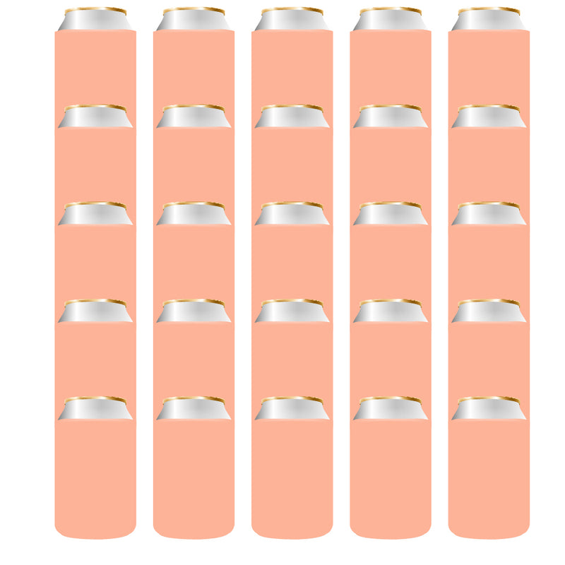 100 Can Coolers Sleeve, Wholesale Foam Insulated Regular 12 oz Can - QualityPerfection