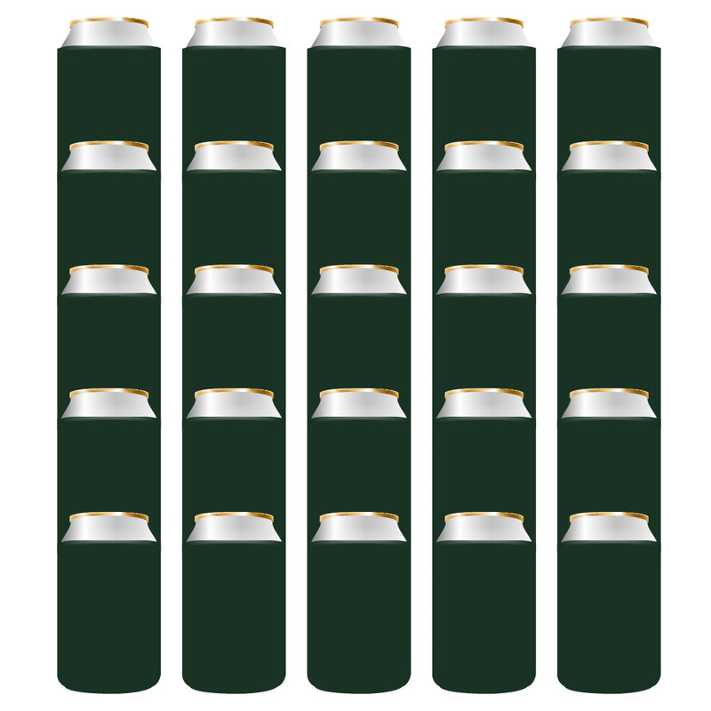 100 Can Coolers Sleeve, Wholesale Foam Insulated Regular 12 oz Can - QualityPerfection