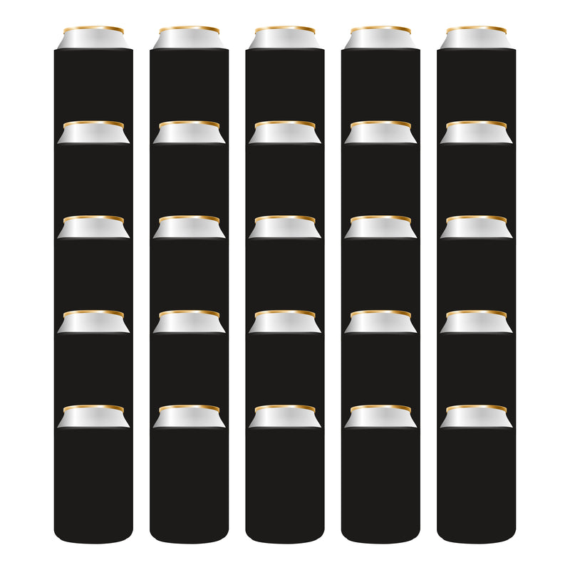 100 Can Coolers Sleeve, Wholesale Foam Insulated Regular 12 oz Can - QualityPerfection