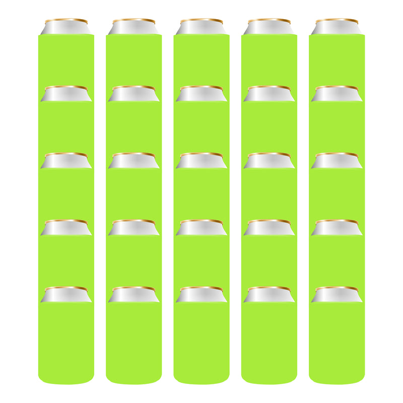 100 Can Coolers Sleeve, Wholesale Foam Insulated Regular 12 oz Can - QualityPerfection