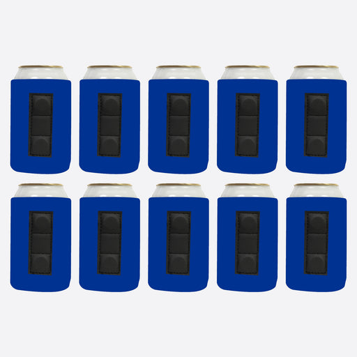 Magnetic Neoprene Can Cooler Sleeve 12 oz Regular Size 4mm Thick 10 Units - QualityPerfection