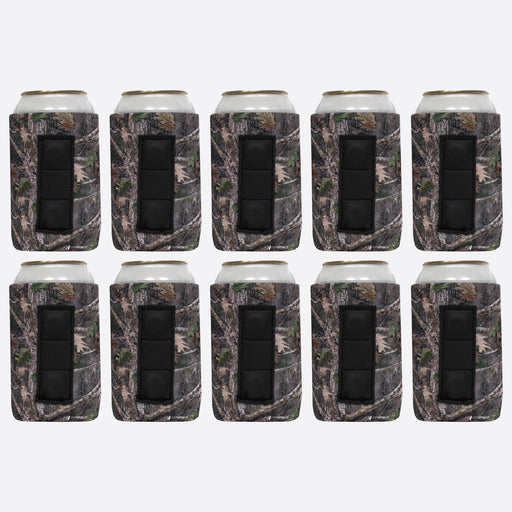 Magnetic Neoprene Can Cooler Sleeve 12 oz Regular Size 4mm Thick 10 Units - QualityPerfection