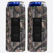 Magnetic Slim Can Cooler Sleeve 12 oz, Skinny Neoprene 2 Unit - QualityPerfection