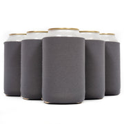 Neoprene Can Cooler Sleeve - Premium 4mm Bulk Regular size, 6 Pack - QualityPerfection