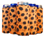 Slim Can Cooler Cheetah Sleeves, Skinny Neoprene, 4mm Thickness - Clearance - QualityPerfection