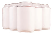 Neoprene Can Cooler Sleeves, Regular Size 12 oz Metallic Blank - QualityPerfection