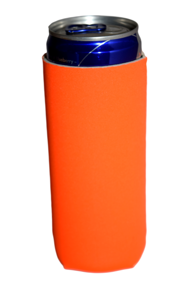 Defect Sale - Slim Can Cooler Sleeves 12oz , Skinny Neoprene 4mm Thickness - Color Defect - BIG SAVINGS