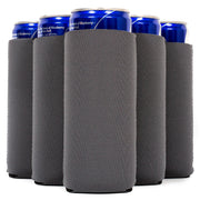 Slim Can Cooler Sleeves, Premium 4mm Skinny Can Coolers Neoprene 1, 6 and 12 Pack - QualityPerfection