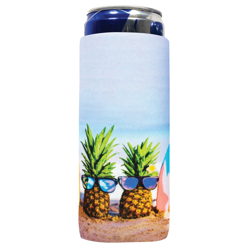 Slim Can Cooler Sleeves, Neoprene Premium 4mm Pattern Skinny Can Coolers - 1 Unit - Include Shipping - QualityPerfection