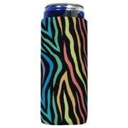 Slim Can Cooler Sleeves, Neoprene Premium 4mm Pattern Skinny Can Coolers - 1 Unit - Include Shipping - QualityPerfection