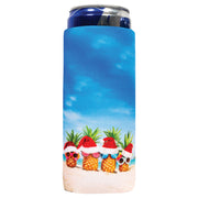 Slim Can Cooler Sleeves, Neoprene Premium 4mm Pattern Skinny Can Coolers - 1 Unit - Include Shipping - QualityPerfection