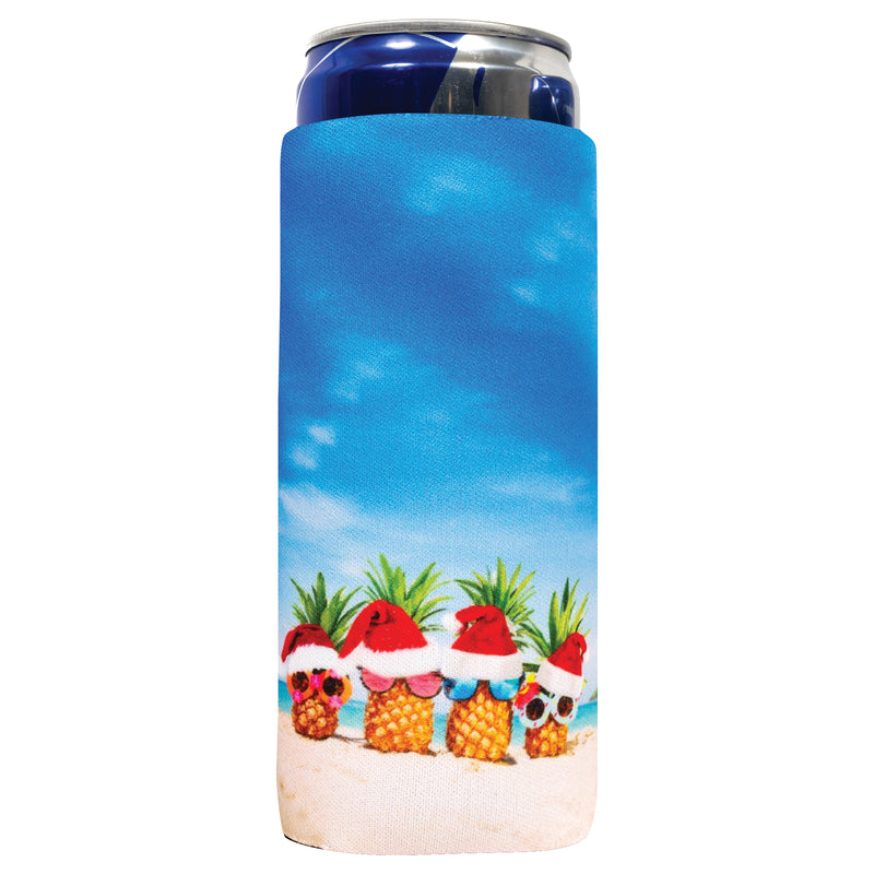 Slim Can Cooler Sleeves, Neoprene Premium 4mm Pattern Skinny Can Coolers - 1 Unit - Include Shipping - QualityPerfection