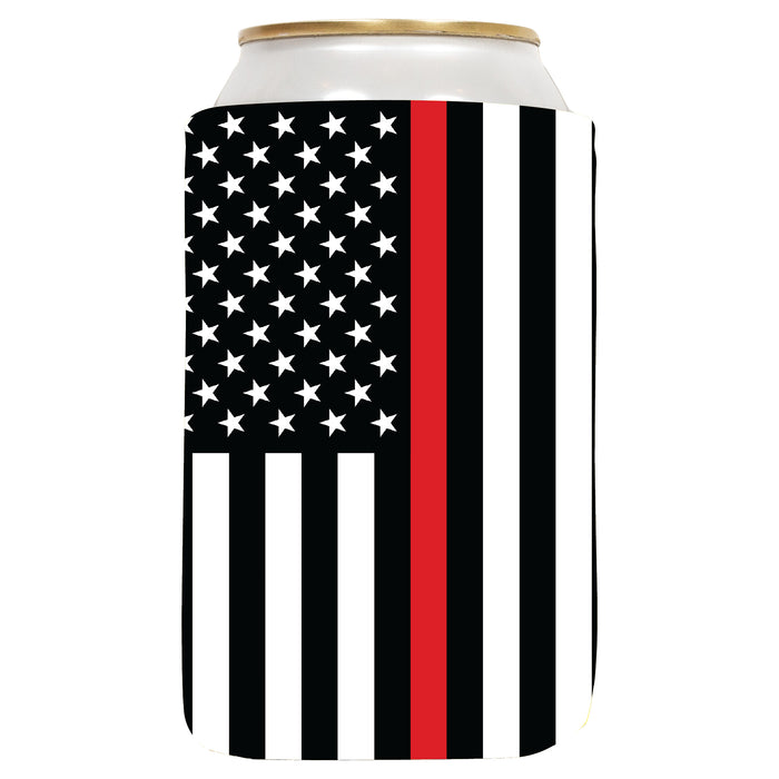 US Flag / Black Flags Neoprene 12oz Regular Coolie QualityPerfection