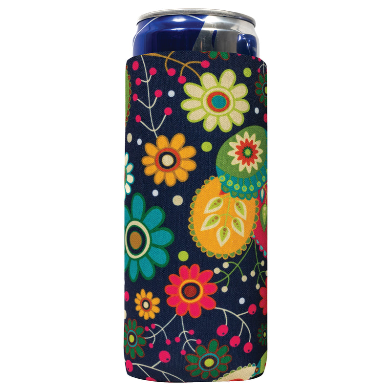 Slim Can Cooler Sleeves, Neoprene Premium 4mm Pattern Skinny Can Coolers - 1 Unit - Include Shipping - QualityPerfection
