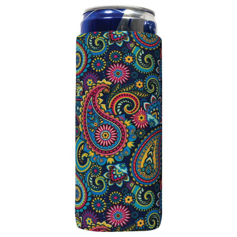 Slim Can Cooler Sleeves, Neoprene Premium 4mm Pattern Skinny Can Coolers - 1 Unit - Include Shipping - QualityPerfection